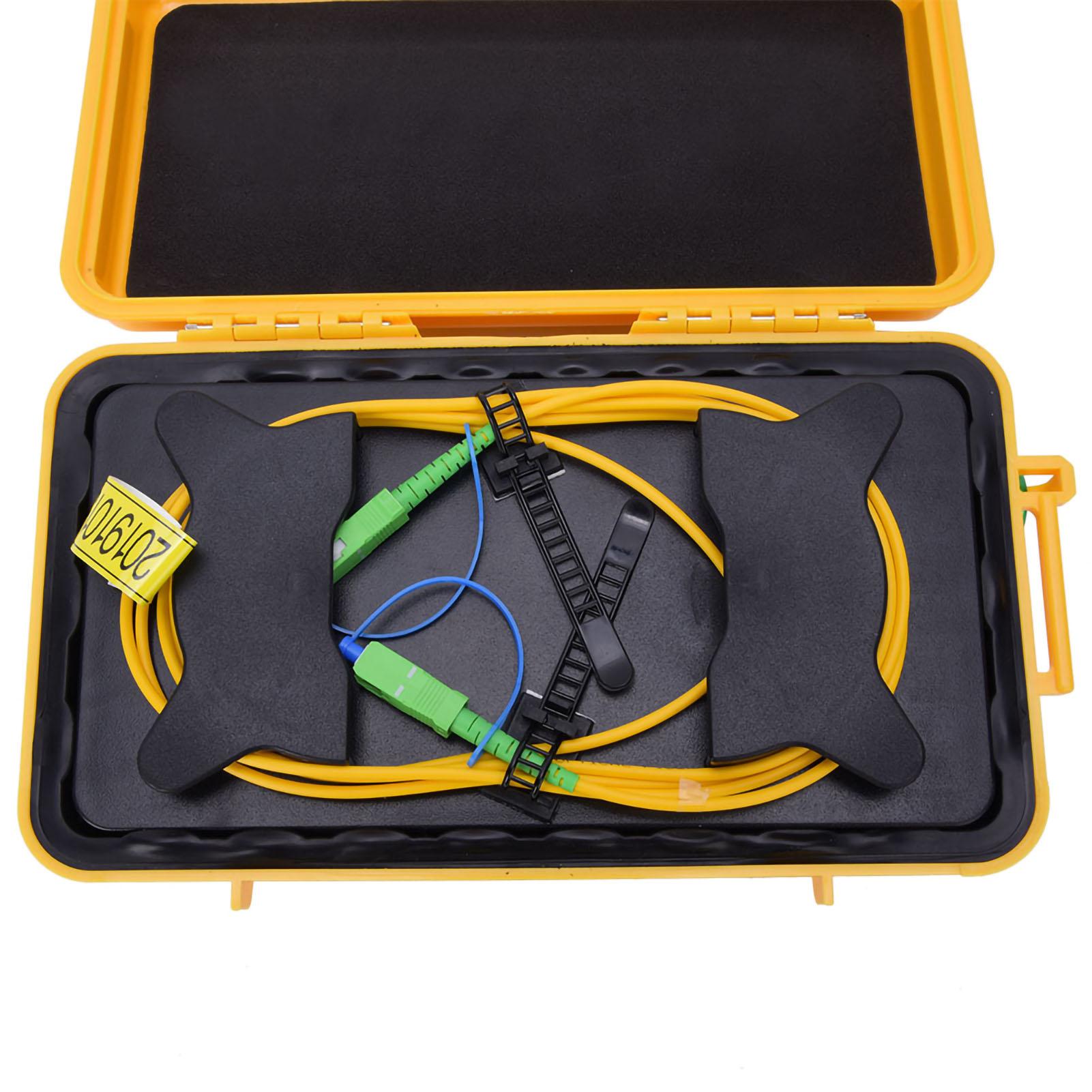 

Fiber Optic OTDR Launch Cable Box Sc APC Sc APC OTDR Fiber Ring Single Mode 500M