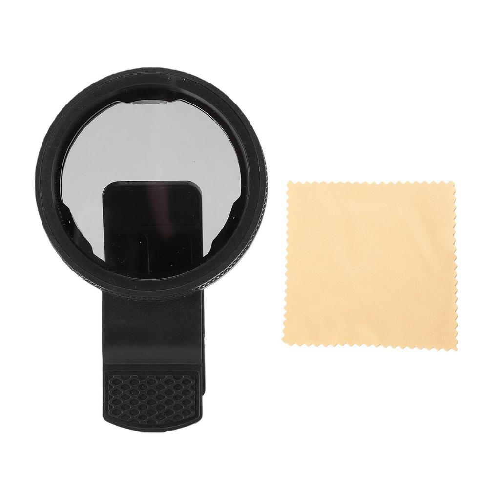 Polarizační filtr pro chytrý telefon 52MM Snížení odlesků Zlepšení barev 360° Nastavitelný Fotografický CPL filtr Pro venkovní použití