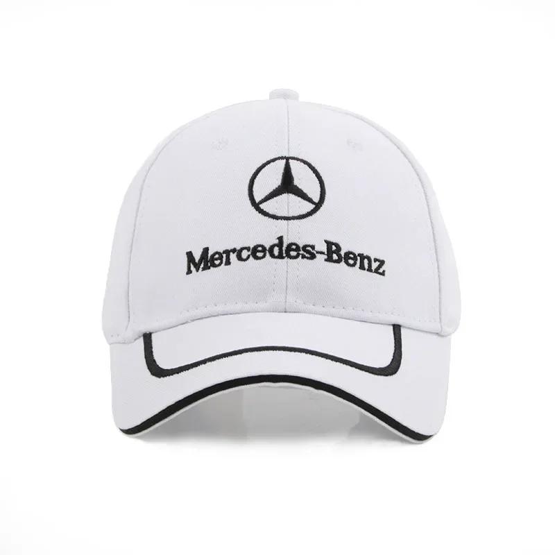 Autocollant de Voiture Chaud Casquette de Baseball pour Voiture Chapeaux Décontractés Réglables d'Extérieur Printemps et Automne Chapeau Pare-Soleil Pour Mercedes Benz W212 W213 W205