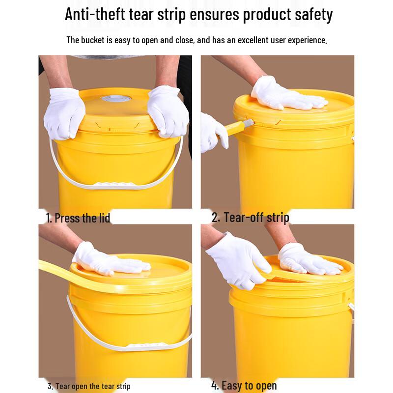 Oushenghua Lidded Plastic Paint Bucket
