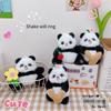 Adorable Panda Plush Keychain Toy With Cute Sounds Perfect For Backpacks And Accessories