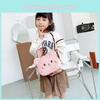 Childrens Plush Cat Cartoon Shoulder Bag With Soft Fleece Interior For Youth