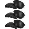 2Pcs/6Pcs New Soft Anti-wear Toe Filled Shoe Insert Toe Plug Insert High Heels Pain Relief Protector Adjustable-size Pads