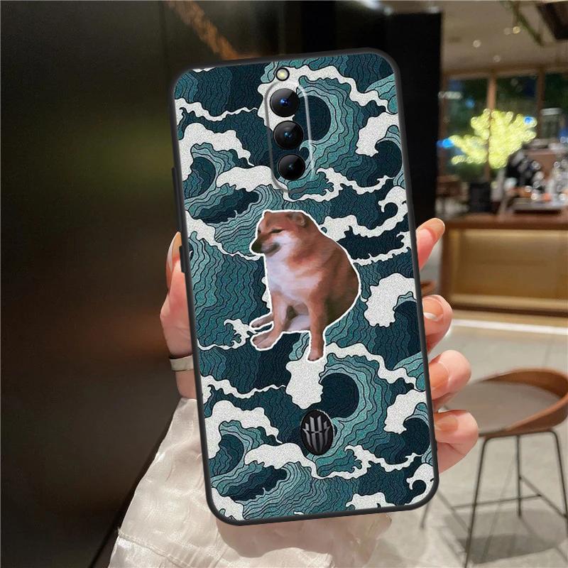 Doge Case For ZTE Nubia Red Magic 11 10 9 8 9S 8S 10S Pro Plus 6 7 6S 7S For RedMagic 10 Air Cover