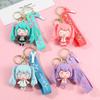 Klassische Anime Hatsune Miku Figur Modell Spielzeug Schlüsselanhänger Süßes und Schönes Mädchen Dekorative Rucksack Anhänger Kleines Geschenk