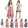 Vintage Inspired Women Dirndl Dress Perfect For Oktoberfest And Carnival Festivities