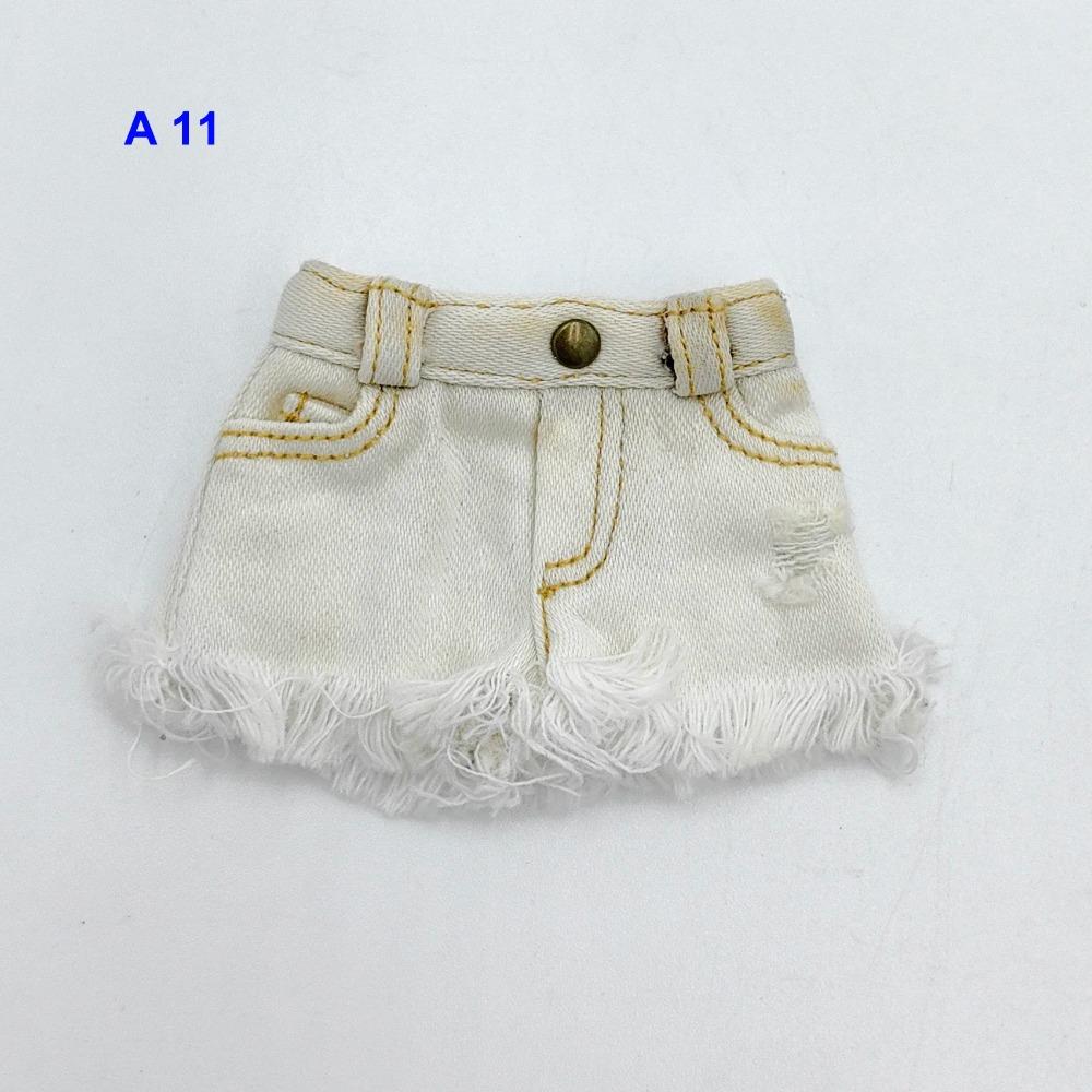 Para Ropa de Muñeca Blythe Pantalones Vaqueros de Campana para Muñecas Ob24 Ob22 Azone Conjunto