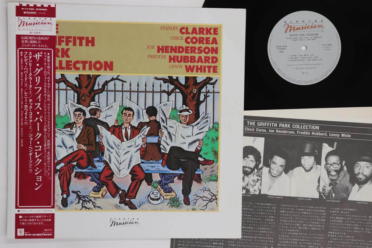

LP Record STANLEY CLARKE CHICK COREA Griffith Park Collection P11169 ELEKTRA 1982 Japan Obi Jazz Used