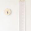 Growth Chart Removable Nordic Style Solid Color Height Measurement Ruler for Living Room