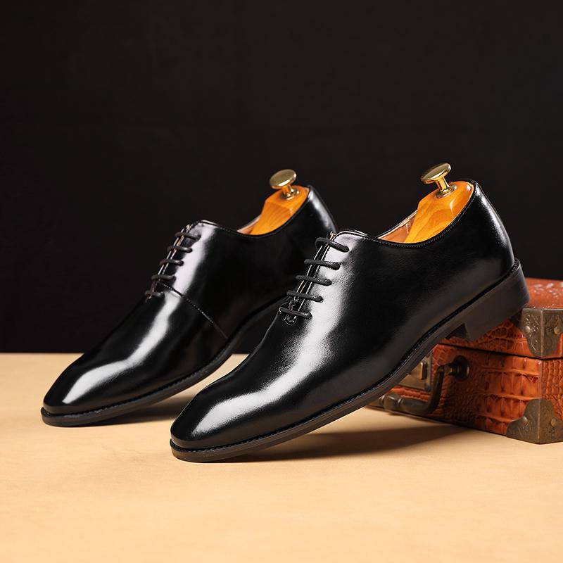 Zapatos de hombre Traje de negocios británico Hombres Vestido formal Zapatos  de vestir con cordones Flats Mocasines Fiesta Boda Oxfords comprar a buen  precio — entrega gratuita, reseñas reales con fotos — Joom