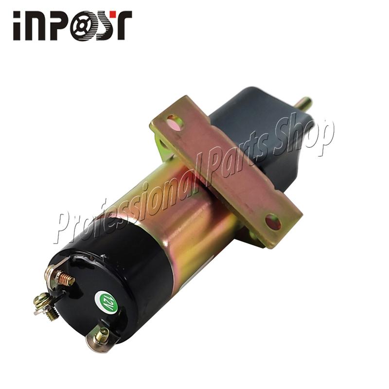12V SA-5171-12 Fuel Shut Off Solenoid For Bobcat For Kubota For Yanmar 1502-12C3U1B1S1A 12V