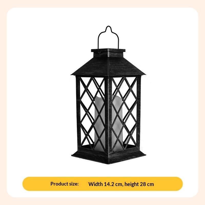 Solar Candle Light Lantern Lamp Waterproof Outdoor LED for Garden Patio Yard Holiday Festival Decor