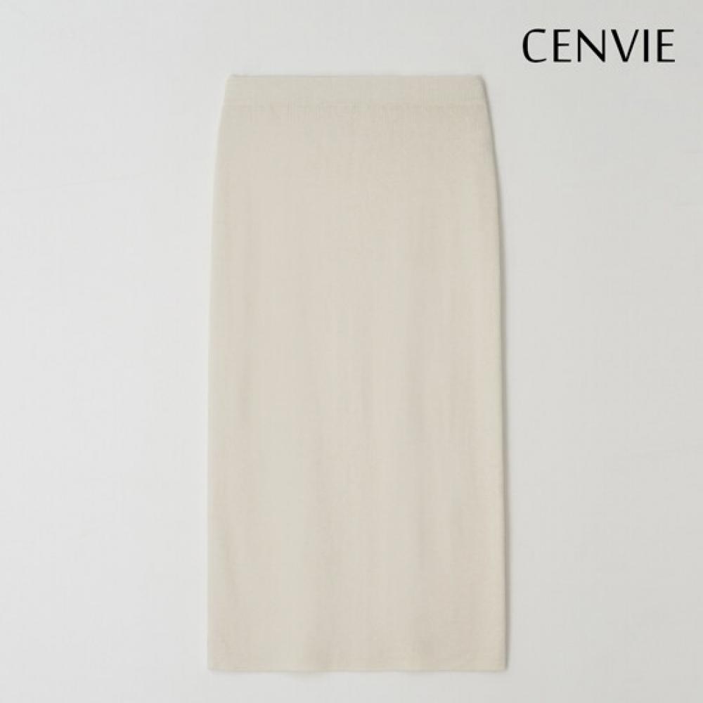 Senbi Modern Knit Setup Shirt + Skirt 2pcs Set