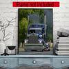 Kenworth 5D Diy Diamond Painting Round Diamond Diy Frameless Holiday Artwork Suitable For Home Office Wall Decoration
