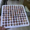 Natural Freshwater Edison Pearls 8-11mm, Near Round, Lustrous, Flawless, Nude.
