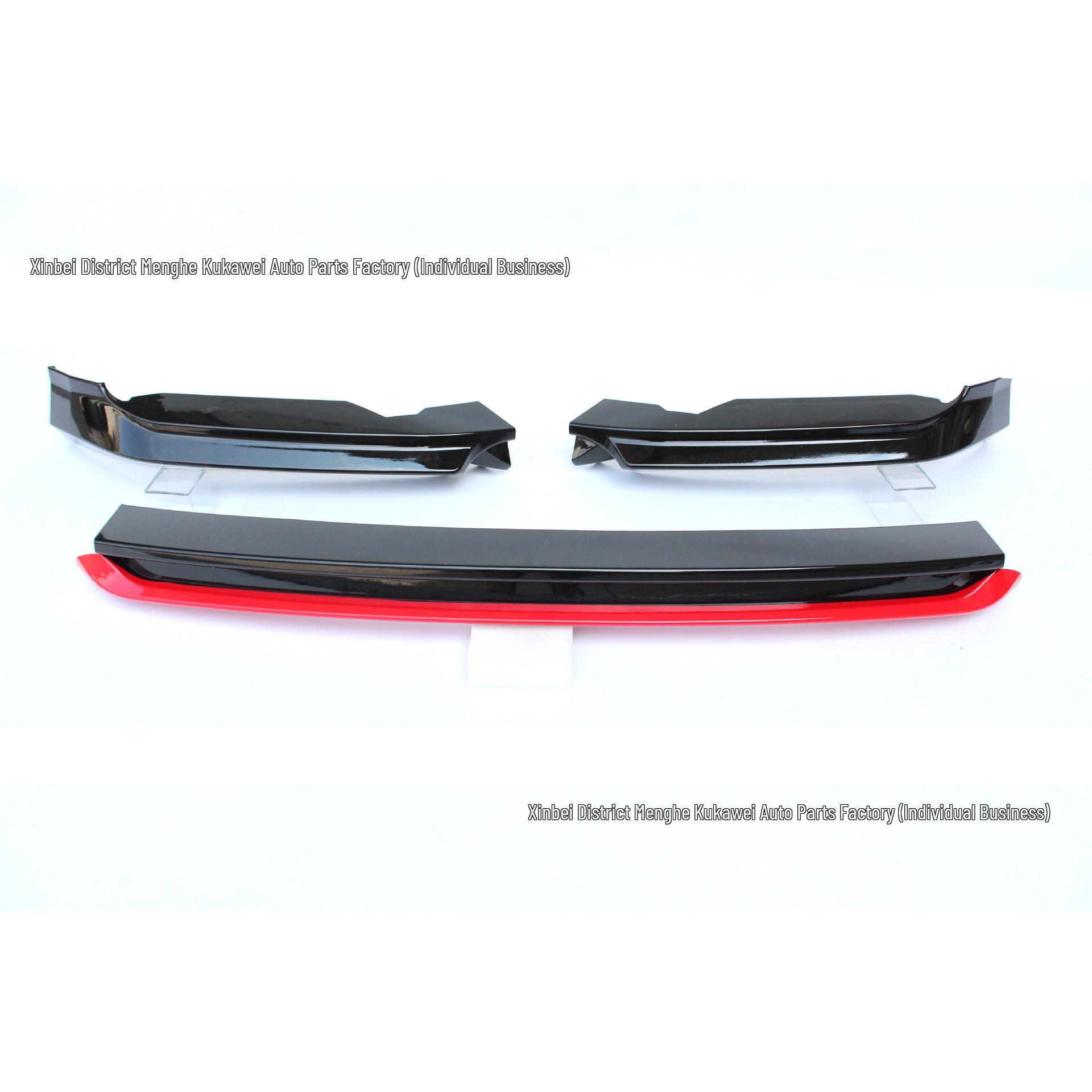 

Upgraded 2021 Skoda Octavia Front Lip Anti-Collision Accessory чёрный/красный
