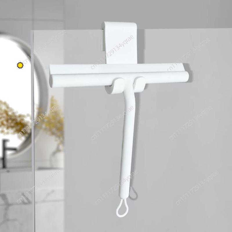 Bad Dusche Rakel Haushalt Glas Wischer Fenster Spiegel Silikon Schaber Dusche Türen Hängen Rakel Halter Reinigung Werkzeug
