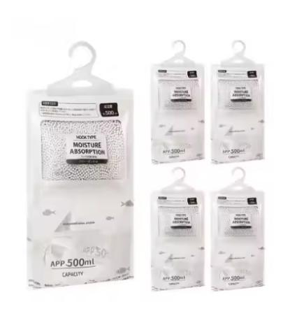 Hanging Dehumidification Bag, Water Absorption Bag, Moisture-Proof, Mildew-Proof, Household, desiccant, Large Package