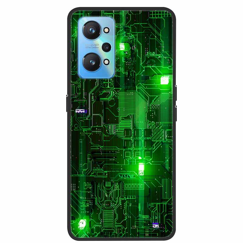 For Realme GT Neo 2 Case Silicone TPU Soft Cover Aesthetic Phone Case for Realme GT Neo2 Funda Realmi RMX3370 Shockproof Shell
