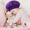 Children's Satin Sleep Cap - Soft Elastic Silk-like Hair Care Hat