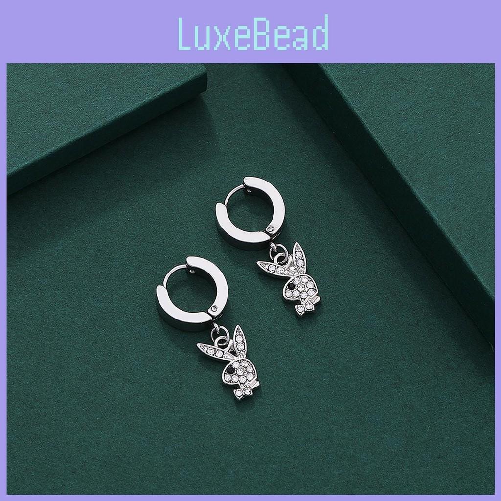 Trendy Creative And Alloy Bunny Clipon Earrings Adorable Animal Design