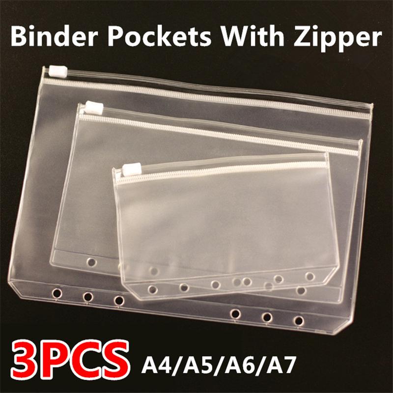 Coycoye 34 Stück Bindertaschen A6 Größe 6 Löcher Reißverschluss Binderbeutel Ordner transparent wasserdicht PVC lose Blätter Beutel für 6 Ordner Coycoye 34 Stück Bindertaschen A6 Größe 6 Löcher Reißverschluss Binderbeutel Ordner transparent wasserdicht PVC lose Blätter Beutel für 6 Ordner