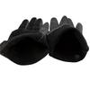Dior suede Logo embossing leather gloves black leather Women Used
