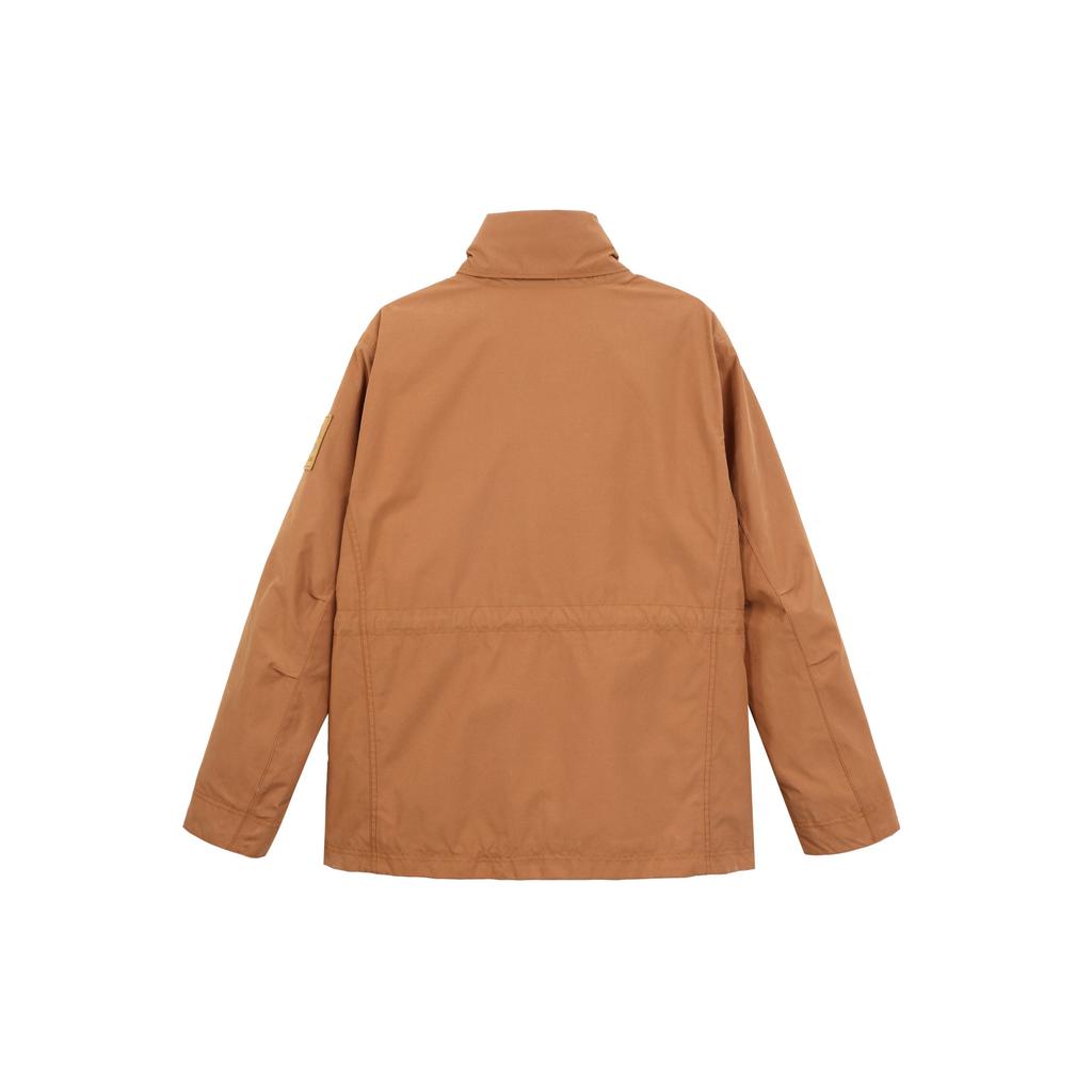 Timberland Solid Color Multi-Pocket Stand Collar Warm Cotton Jacket Men Jacket Ginger-Yellow A2MR2-K43