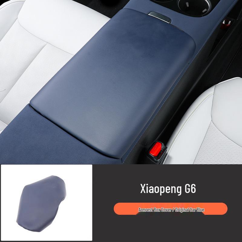 Xiaopeng G6 Armrest Box Leather Cover - Interior Decoration Accessory