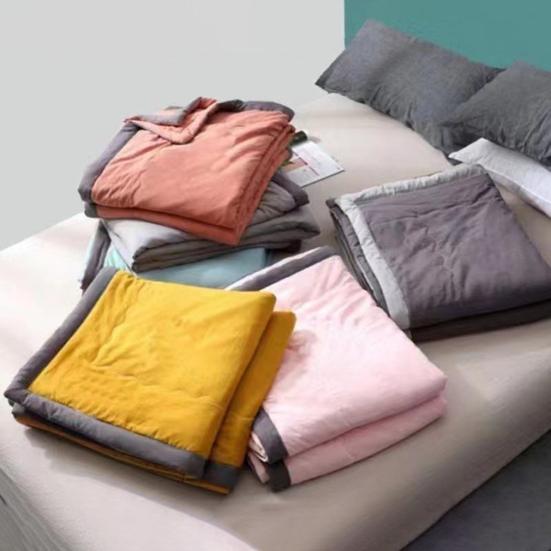 Cooling Blanket for Night Sweats Cool Summer Quilt Breathable Double-Sided Cool Throw for Hot Sleepers Bed Sofa Travel