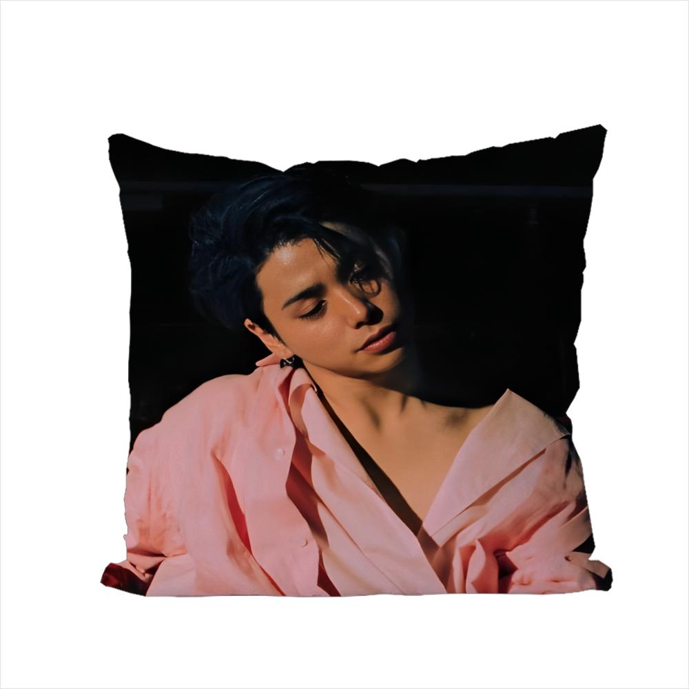 

Actor NNijiro Murakami Pillow Case For Car Sofa Decorative Home Doublesided Print Plush Square Throw Pillow Cushion Cover 30x30cm