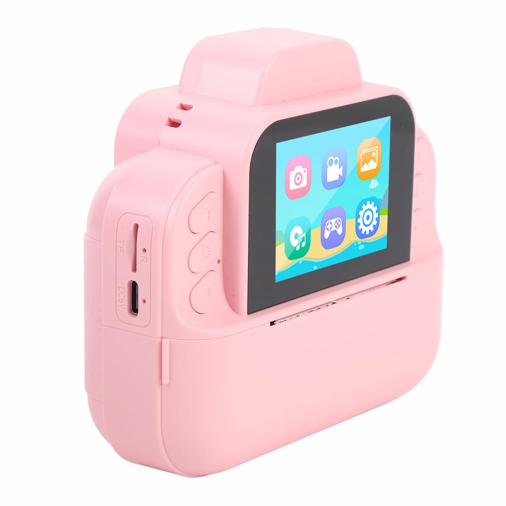 Kids Instant Print Camera 2.4 Inch Screen 48MP 1080P 6X Digital Zoom HD Compact Digital Camera with