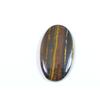 24Cts.Wild Bright Iron Tiger Oval Crytsal Cabochon Loose Gemstone 19X35MM SK-2837