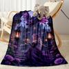 Gothic Style Blanket Soft & Cozy Perfect for Seaside Office Chair Couch for All Occasions Warmthful Decor Suitable for Gifting Relatives and Friends