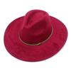 Cappello a cilindro fedora oversize stile europeo e americano uomo e donna semplice ed elegante parasole da esterno cappello jazz cappello da spiaggia per vacanze al mare
