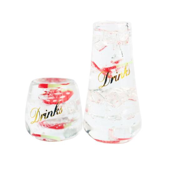 

1 комплект кукольного домика миниатюрный персиковый сок хризантемы газированная вода миниатюрный кукольный домик реалистичный шикарный и радостный набор игрушек красный