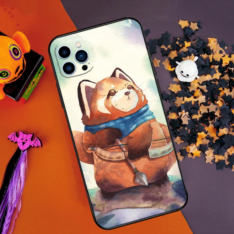 Red Panda Bumper Case For iPhone 16 15 14 Pro Max 11 12 13 Pro Max Mini XR 15 16 Plus 16e Phone Cover