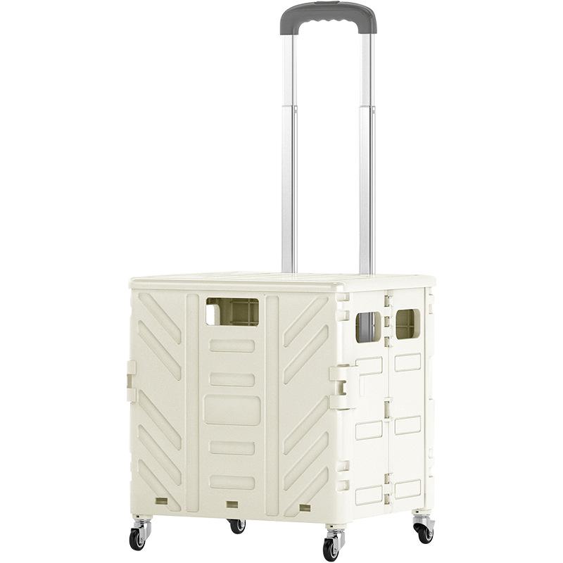 Kompaktní skládací nákupní vozík na schody a pro doručování