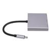 Hub USB C 3 em 1 Adequado para Óculos AR XREAL One Adaptador Multiportas Estação de Docking Suporta Carregamento Rápido PD 100W 4K 60Hz
