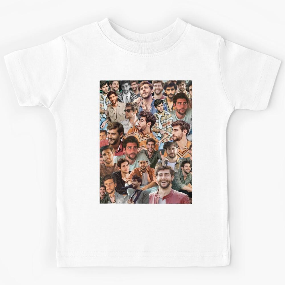 Alvaro Soler Spanish-German singer Attractive Aesthetic Collage - 1 Kids T-Shirt 100