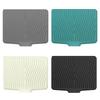 Efficient Water Drainage Mat Heat Resistant Mat Drying Mat For Dishes Silicone Drying Pad Functional Kitchen Tool