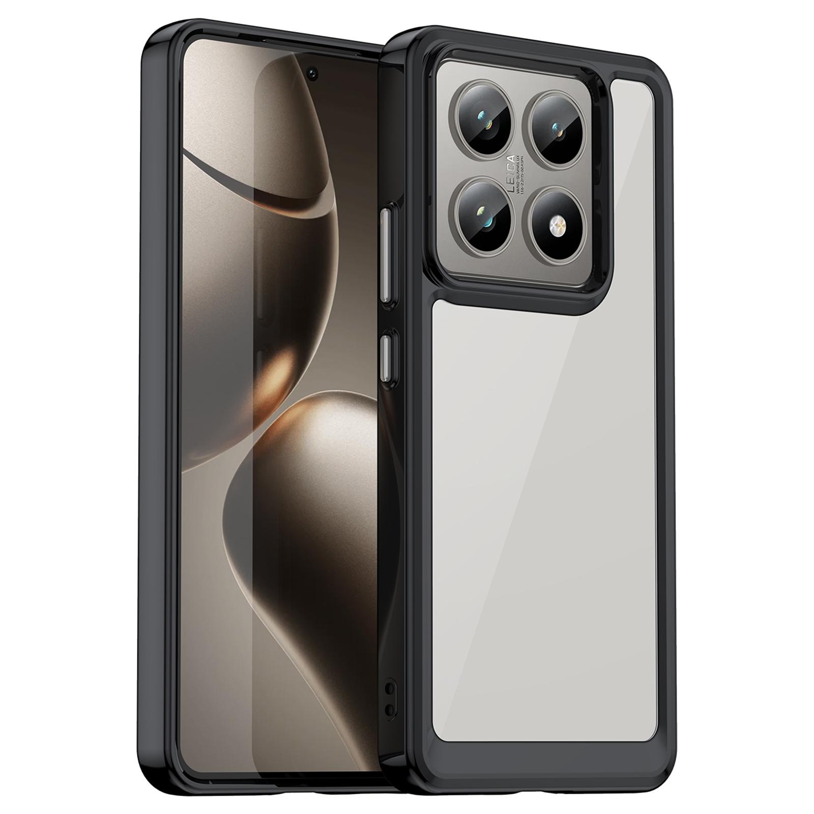 

Для Xiaomi 14T/14T Pro Чехол TPU +Акриловая Защитная Прозрачная Накладка для Телефона A