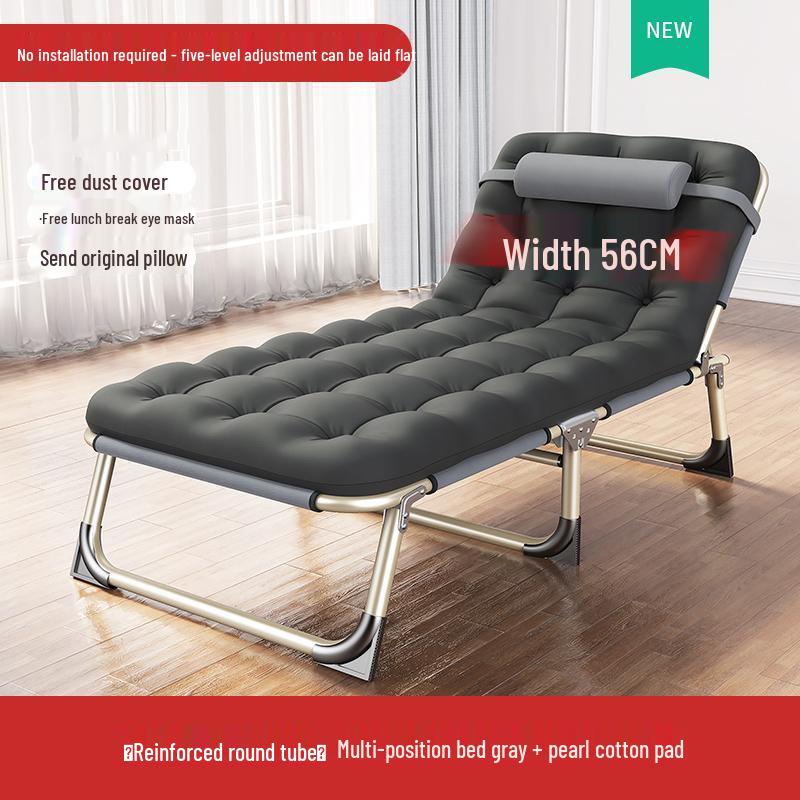Reinforced Multifunctional Folding Recliner Bed for Home and Office