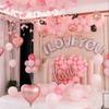 Ich liebe dich Banner Dekoration Ballons, Geeignet für die Hochzeitssaison, Verlobung, Brautgeschenke, Muttertag