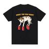 I Eat Cement Cursed Cat Funny Meme T Shirt for Women Fashion Casual Short Sleeve T Shirts Women T-shirt Tops