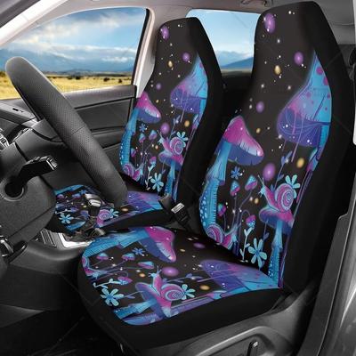 Heks Paddestoel Autostoelhoes Beschermer Voorstoelhoes SUV Auto Volledige Set Voor Vrouwen Kuipstoelhoes Deken Beschermer Hoezen