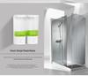Wall-Mounted Leak-Proof Soap Dispenser for Hotels and Guest Houses - Single Head Shower Gel and Hand Sanitizer Holder