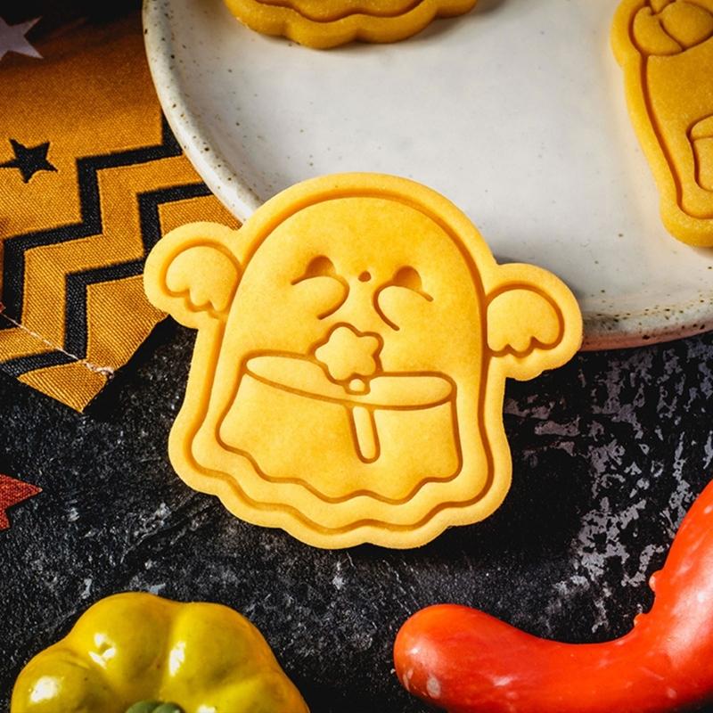 5 Set Biscuit Molds Baking Accessories Halloween Cookie Moulds Biscuit Molding Baking Supplies Suitable for Baking