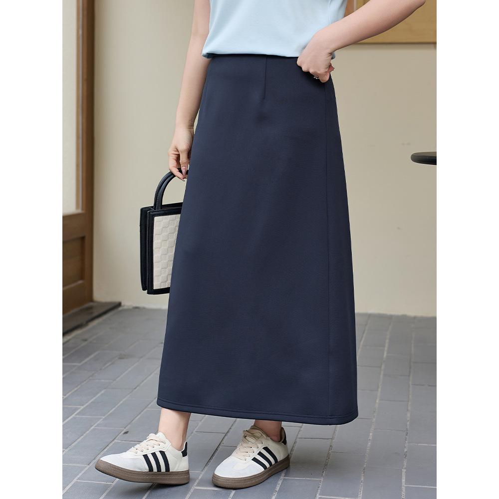 Plus Size High Waist A-Line Skirt: Flaw-Covering, Slimming, Versatile