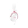 Casque Gaming - HYPERX - Cloud III - USB - Confort Optimal - Son de Haute Qualité - Couleur Blanc/Rosa